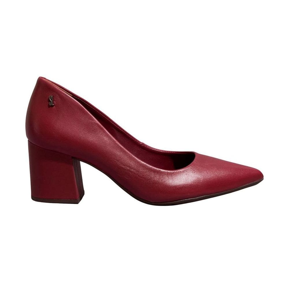 Sapato Scarpin Santa Lolla Pelica Soft Bico Grosso