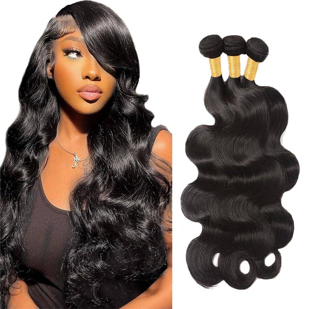 Pacotes de cabelo DiexRlamx Body Wave Brazilian Virgin Remy 40cm