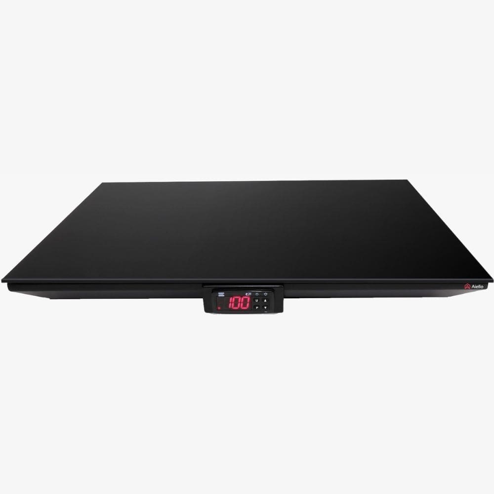 Mesa Térmica Elétrica Premium Vidro Preto 1005 Aiello 220V