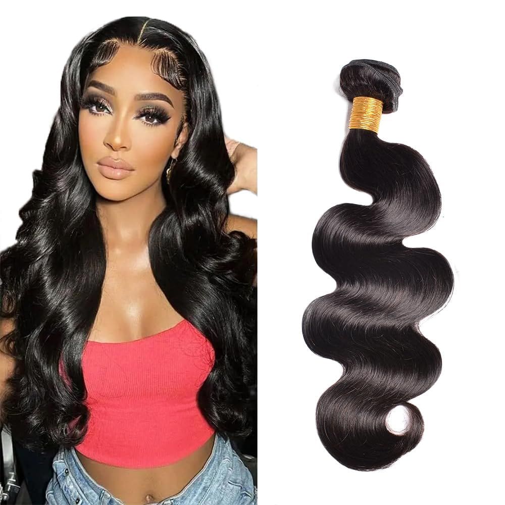 Extensões de cabelo NiegMeag Body Wave 100% Brazilian Remy Hair
