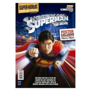Superpôster Mundo Dos Super-Heróis - Superman 1978 - Arte B