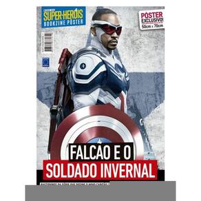 Superpôster Mundo Dos Super-Heróis - Falcão E O Soldado Invernal - Arte B
