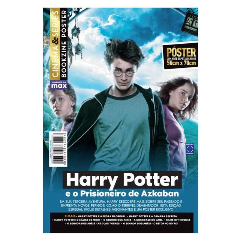 Harry Potter E O Prisioneiro De Azkaban - Superpôster Cinema E Séries