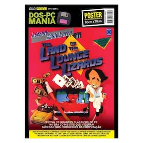 Leisure Suit Larry In The Land Of The Lounge Lizards - Superpôster Dos-Pc Mania