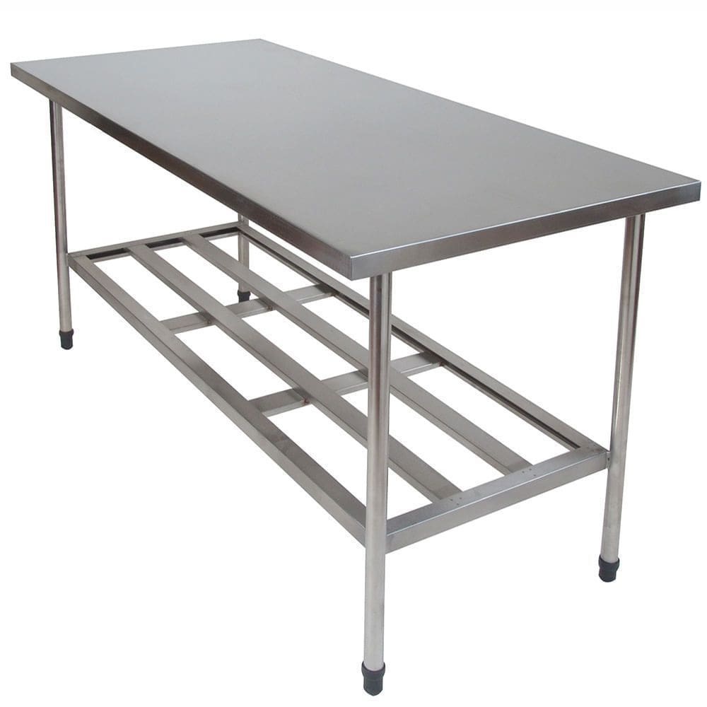 Mesa Lisa com Prateleira Gradeada 1.50M S332