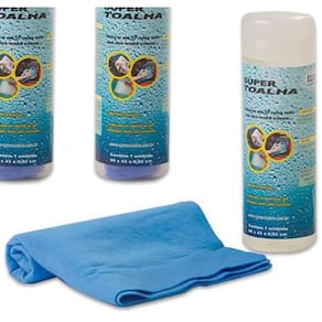 Kit 3 Toalha Automotiva Multiuso Absorve Limpa E Seca