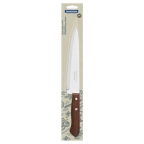 Faca Peixeira Tramontina Dynamic Com Lamina De Aço Inox E Cabo De Madeira 8"