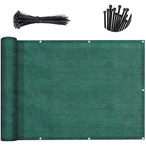 Tela de privacidade para varanda SUNNY GUARD Verde escuro 0,9x6,4m