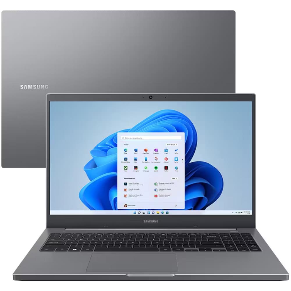 REEMBALADO: Notebook Samsung Core i7-1165G7 8GB 1TB NP550XDA-KU3BR
