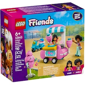 Lego Friends Barraca de Algodão-doce e Motocicleta 42643