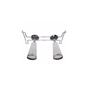 Suporte Organizador Taças Reto 42cm Cromado Jomer 4352