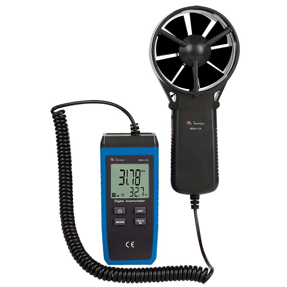 Anemômetro Digital com Display Duplo - Minipa