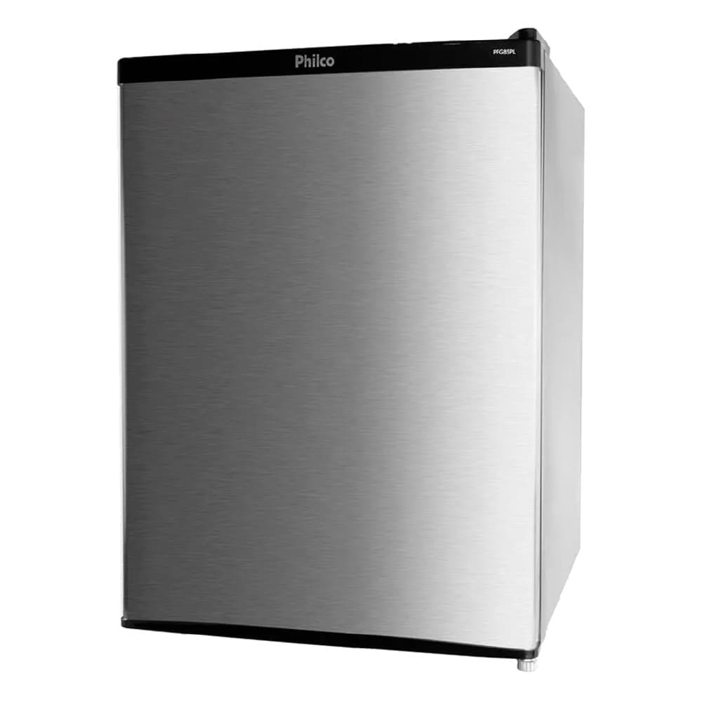 Frigobar Philco PFG85PL 67 Litros Aço Escovado Porta Reversível-220v