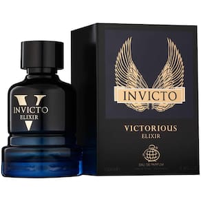 Perfume Fragrance World Invicto Elixir EDP 100ml para homens