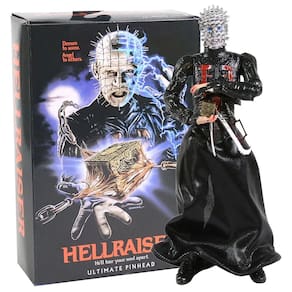 Action Figure Hellraiser Pinhead Renascido Do Inferno Ultimate 19Cm