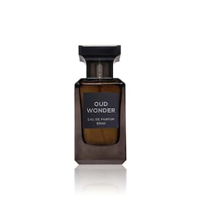 Perfume Fragrance World Oud Wonder EDP 80ml para homens e mulheres