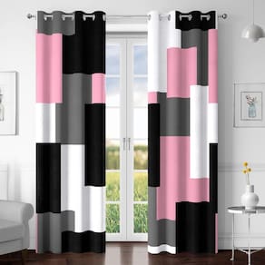 Cortinas Blackout Tyrot Pink 100% Blackout 240x245cm 2 painéis