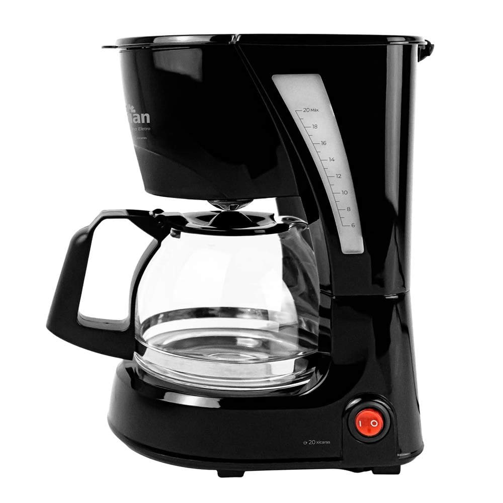 Cafeteira Elétrica 20 Xícaras CF100 Kian Preta 127V