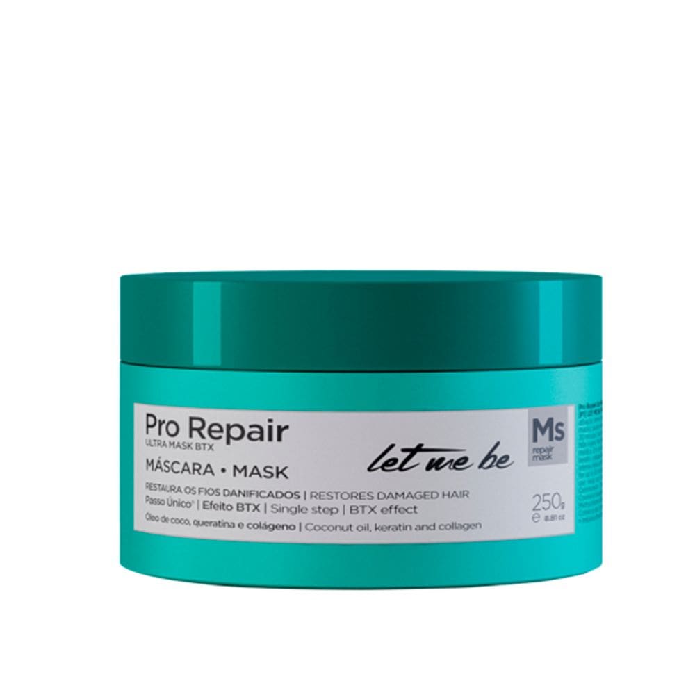 Btx Pro Repair Ultra Mask Passo Único Let Me Be 250g