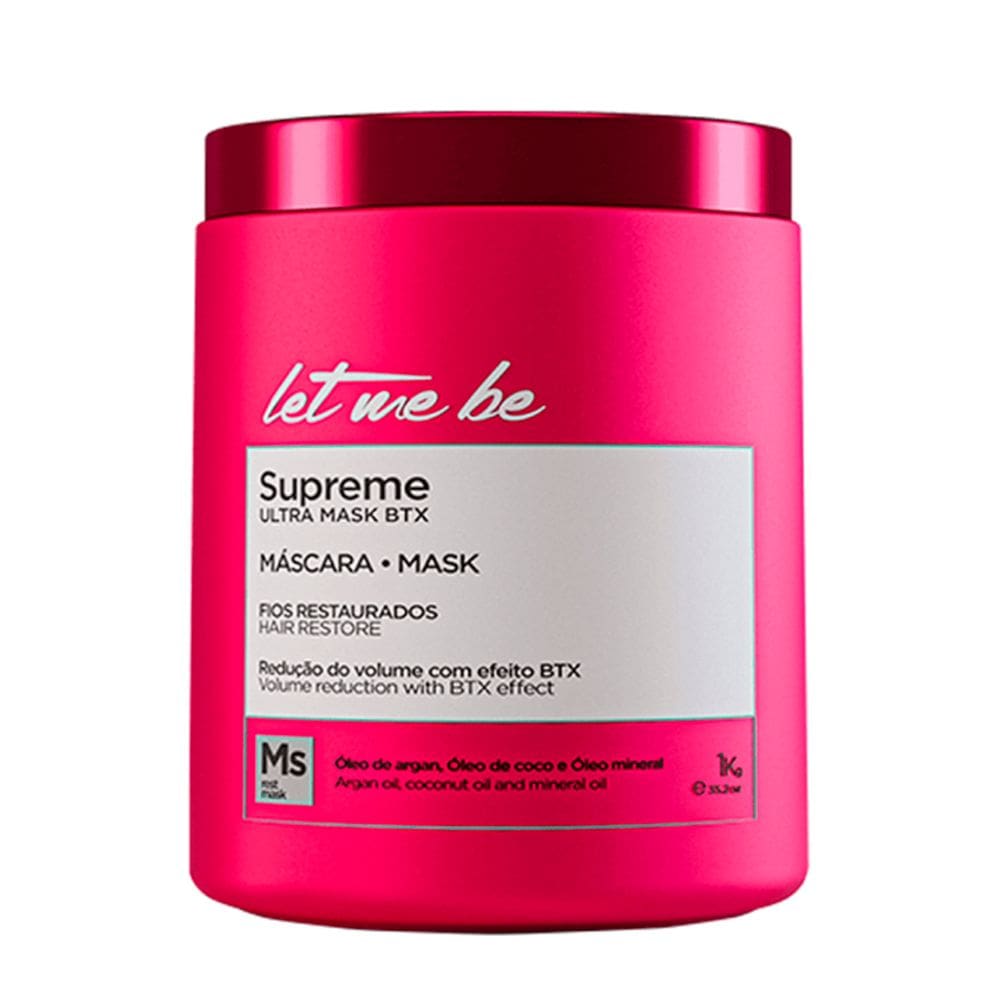 Btx Supreme Ultra Hair Restore Let Me Be 1kg Profissional