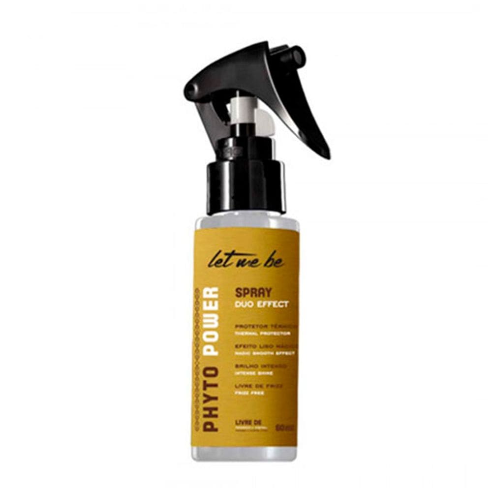 Spray Duo Effect Let Me Be Liso Mágico Protetor Termico 60ml