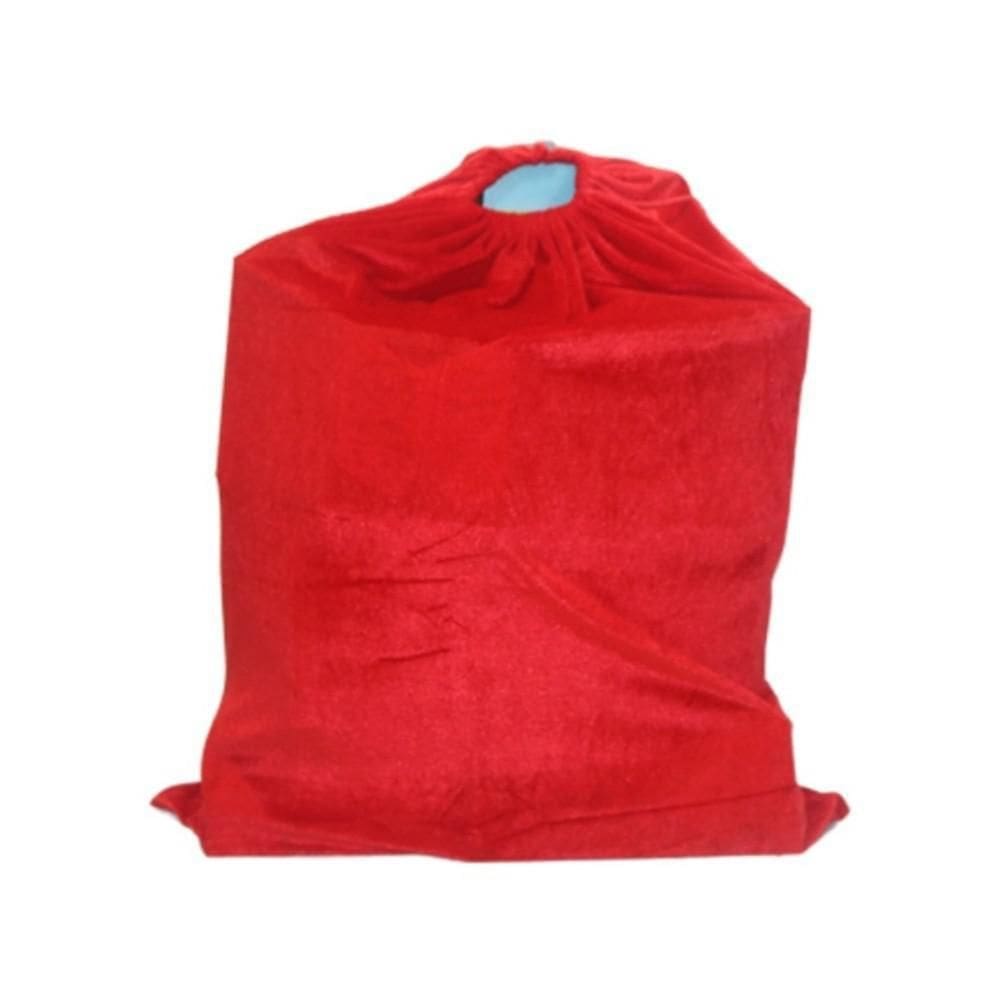 Sacola De Papai Noel Veludo 70X90Cm