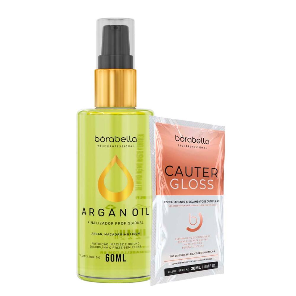 Óleo de Argan e Macadãmia Finalização Bórabella 60ml