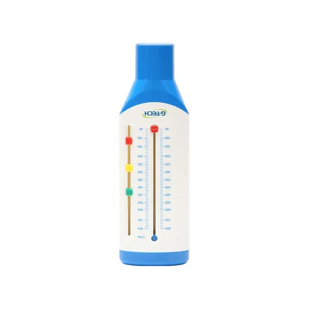 Medidor de Pico de Fluxo Expiratório Adulto Infantil Sopro Monitoramento de Ar G-Tech