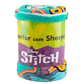 Manta Solteiro Estampa Stitch Jolitex Fun