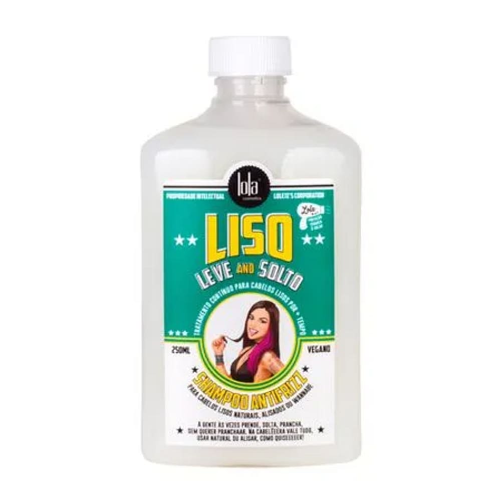 Shampoo Antifrizz Livre, Leve and Solto 250ml - Lola
