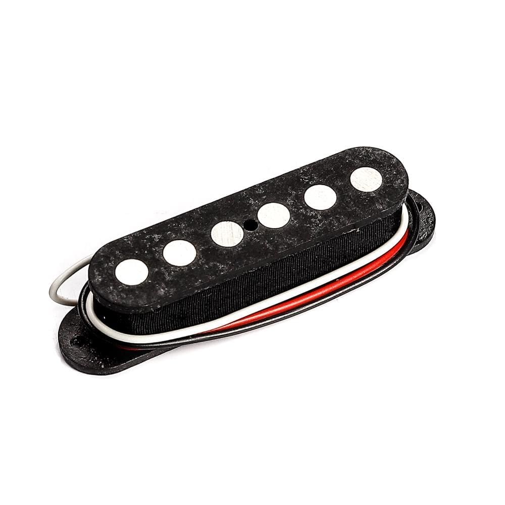 Captador Para Guitarra Single Alnico 5 Preto Spirit KS6-M-BK [F035]