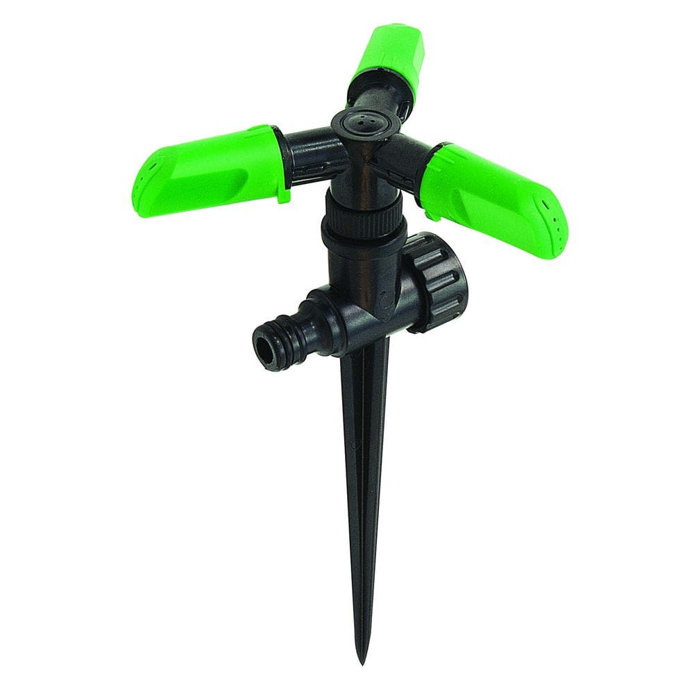 Irrigador Giratório 3 jatos Irrigação De Jardim Trapp