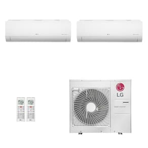 Ar-Condicionado Multi Split Inverter LG 36.000 (1x Evap HW 9.000 + 1x Evap HW 24.000) Quente/Frio 220V