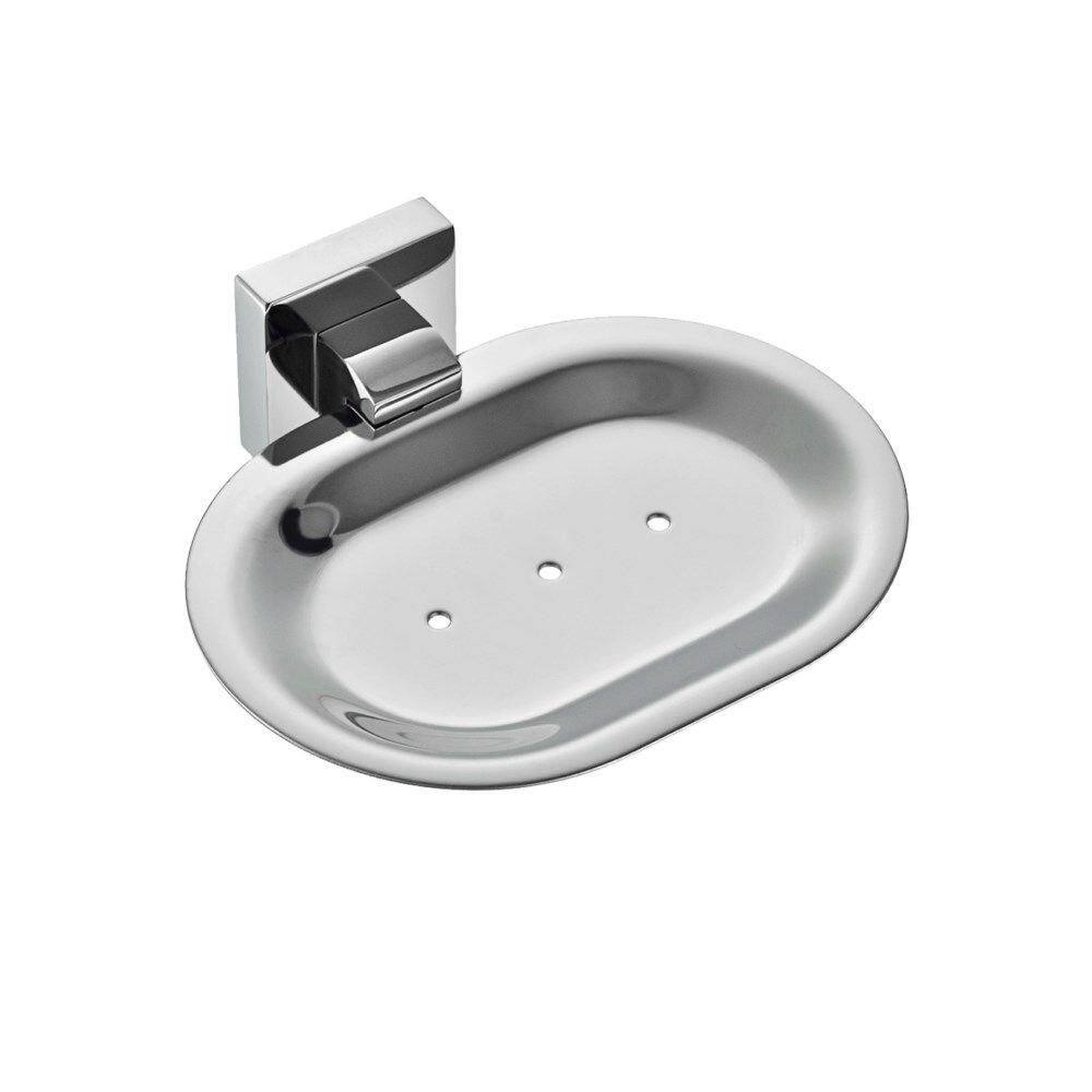 Saboneteira Parede Italy Line Eterna Banheiro Inox Polido