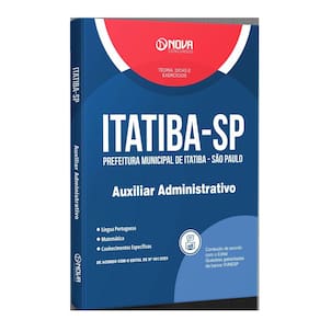 Apostila Prefeitura Itatiba Sp 2025 Auxiliar Administrativo