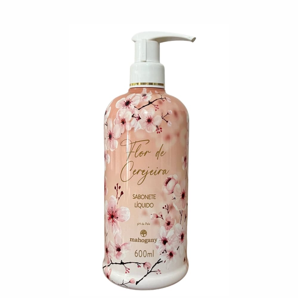 Sabonete Líquido Flor de Cerejeira Mahogany - 600ml - 7896086995513