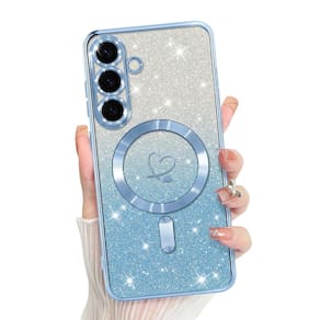 Capa de celular Bonoma compatível com Samsung Galaxy S25 azul