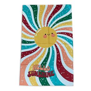 Toalha de Banho Infantil Felpuda Dohler Hello Sunshine