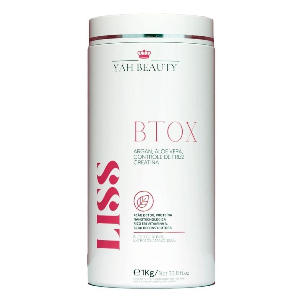 Mascara De Alisamento Detok Terapia Argila Branca Escova 1Lt