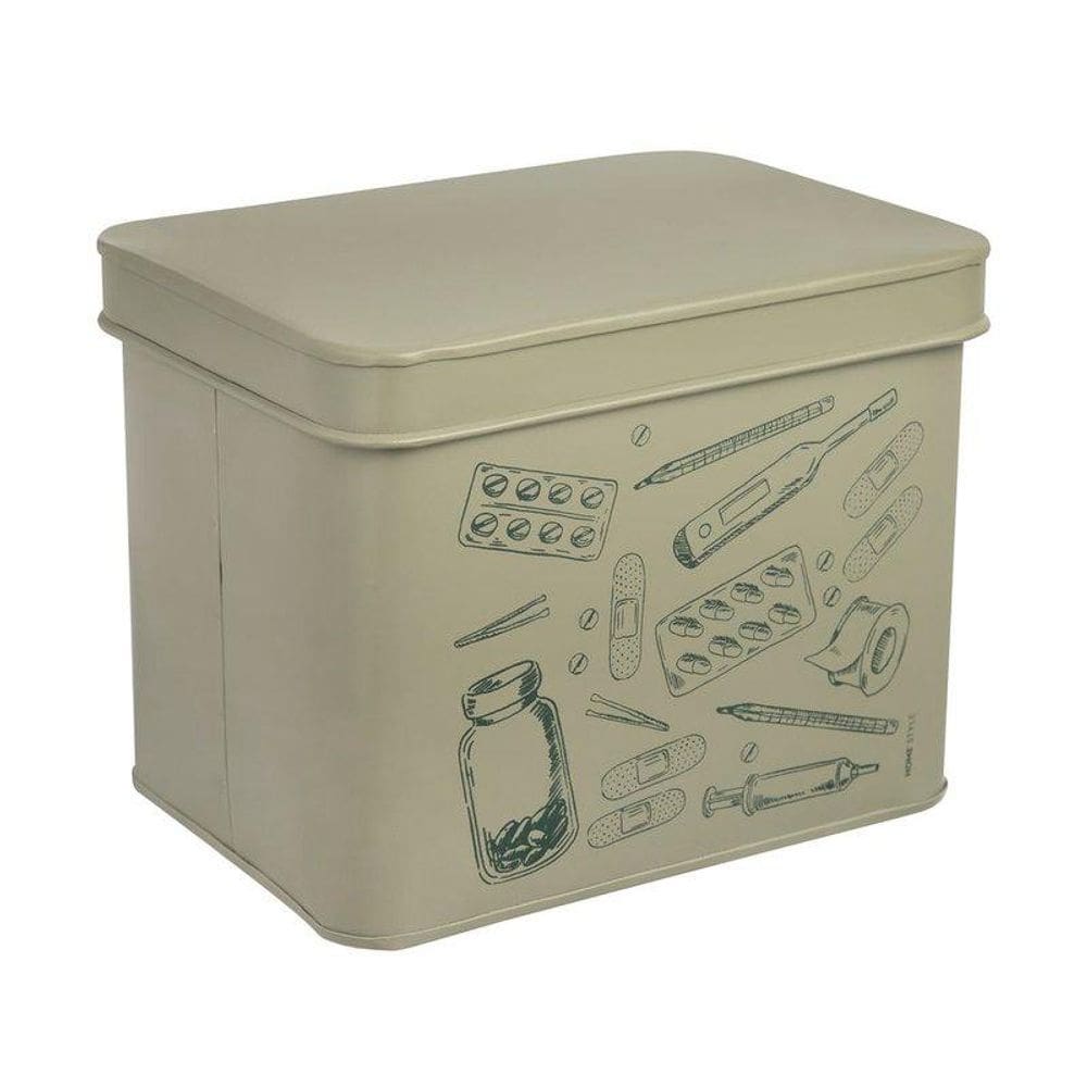 Lata Organizadora Home Style Boxy Med