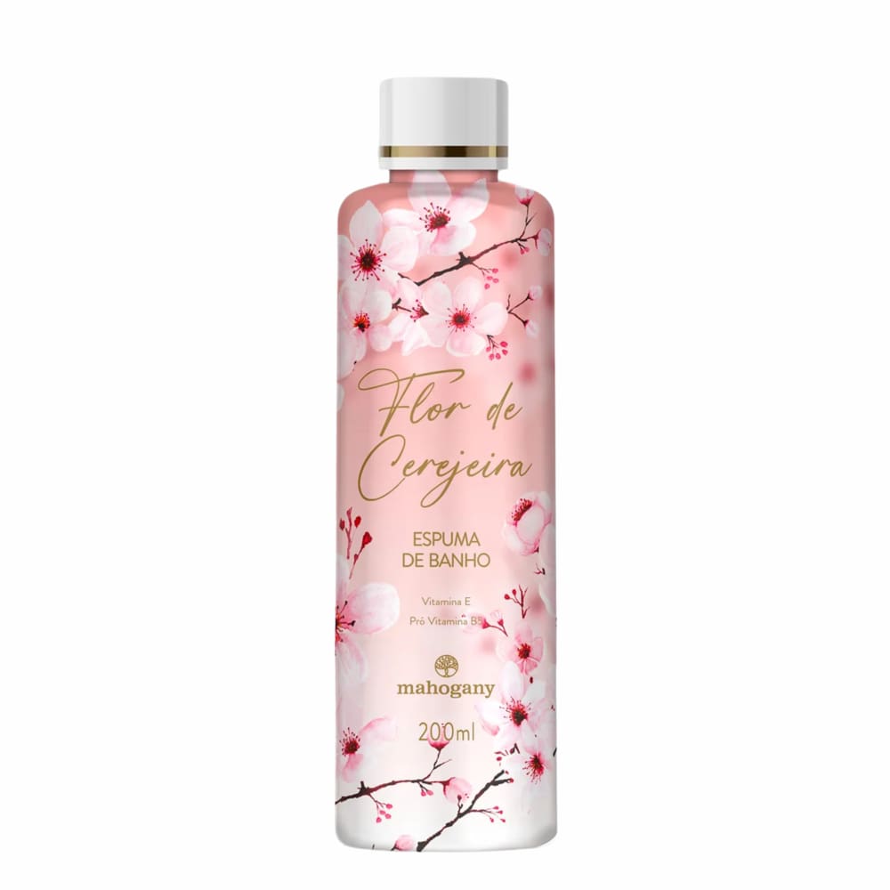 Espuma de Banho Flor de Cerejeira Mahogany - 200ml - 7896086997104