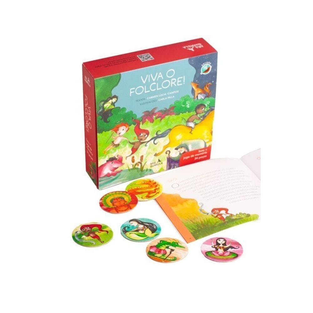 Viva o Folclore! - Kit Livro e Jogo da Memória