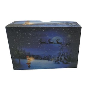 Caixa De Natal 6 Brigadeiros - Modelo 4 - Kit 25Und