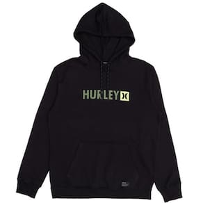 Moletom Hurley Canguru Square 2 WT25 Masculino Preto