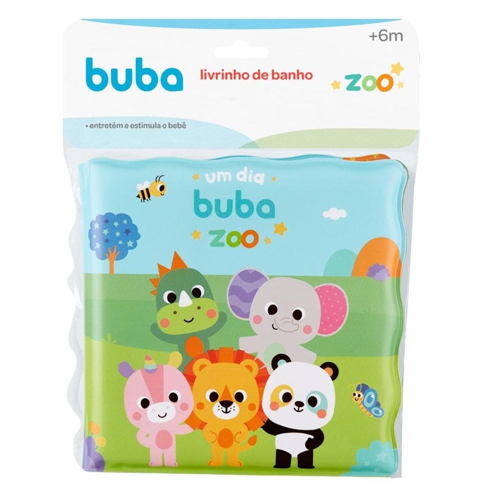 Livrinho De Banho Divertido E Educativo Um Dia Bubazoo Buba