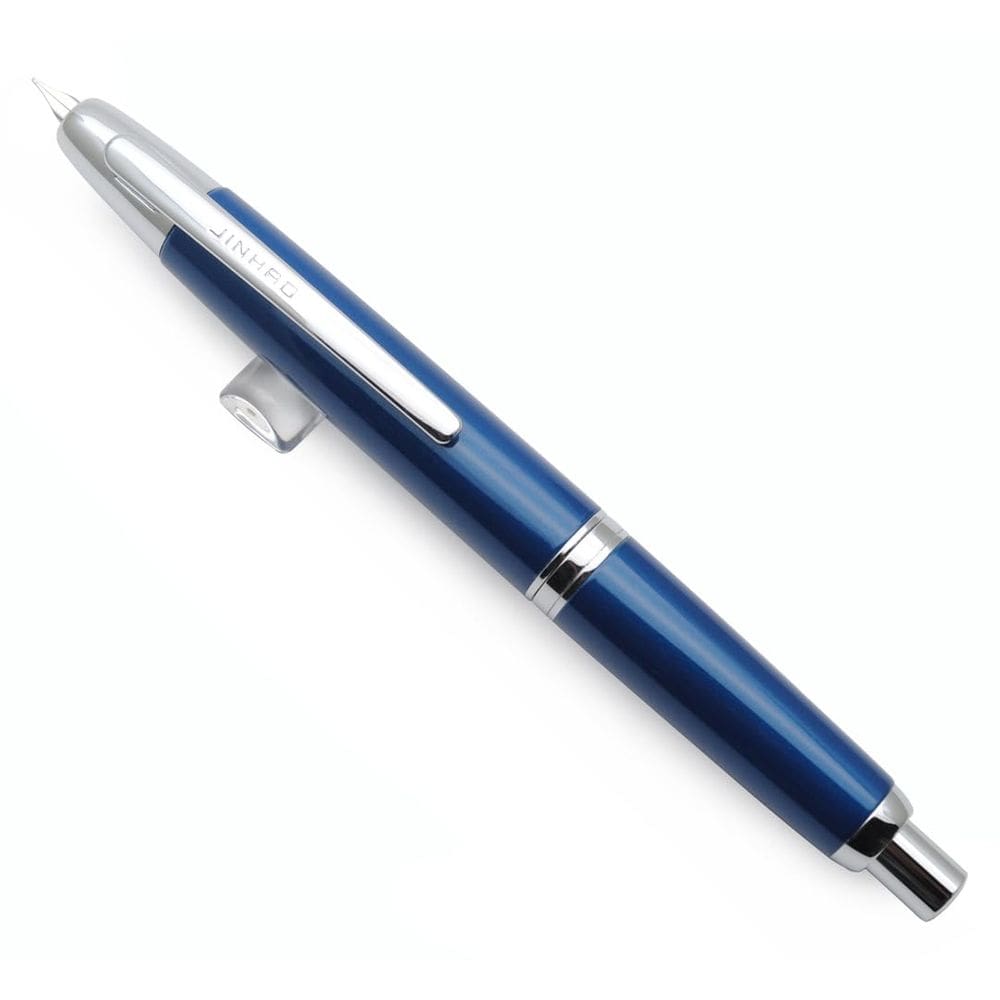 Caneta-tinteiro JINHAO 10 Press Retrátil Metal F Nib 0,5 mm