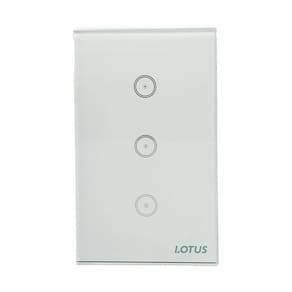Interruptor Inteligente 3 Botões Zigbee 4X2 - Branco 64/1