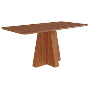 Mesa de Jantar Retangular Maitê 160x80 com Tampo em MDF - Cimol Móveis
