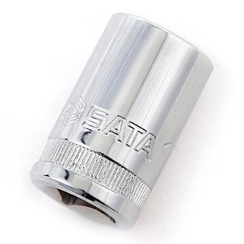 Soquete Estriado Curto 24 mm Encaixe de 3/4" - Sata ST16606SC