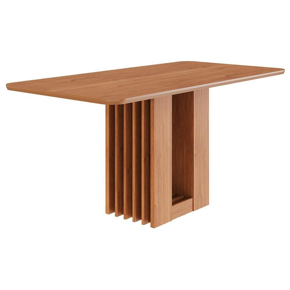 Mesa de Jantar Retangular Ariela 160x80 com Tampo em MDF - Cimol Móveis